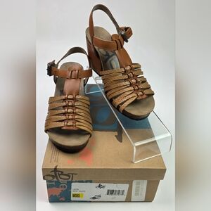 OTBT Tan Strappy Sandals
